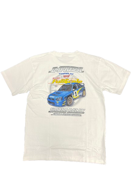 Subaru Impreza Fullscale World Rally Championship T-shirt White