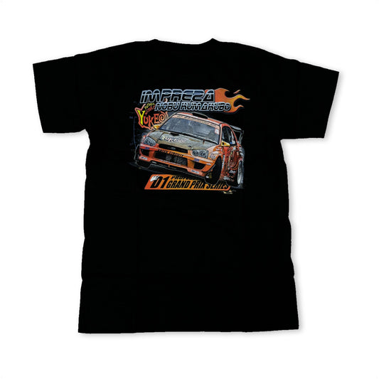 Subaru Impreza Nobu Kumakubo Future Media Creator Yuke’s Professional Drift D1GP T-shirt Black