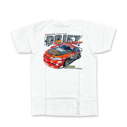 Toyota Soarer Drift D1JZ JZ30 Takahiro Ueno Kokuyama Session T-shirt White