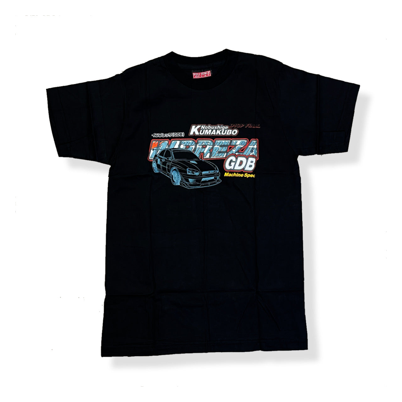 Subaru Impreza GDB Nobushige Kumakubo D1GP FinalJun Auto Team Orange T-shirt Black