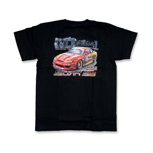 HKS Silvia S15 Yokomo Drift Performance T-shirt Black