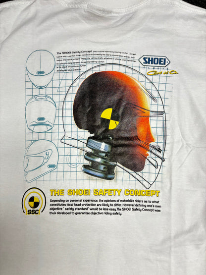 Shoei Helmets ‘Crash Test Dummy’ T-shirt White