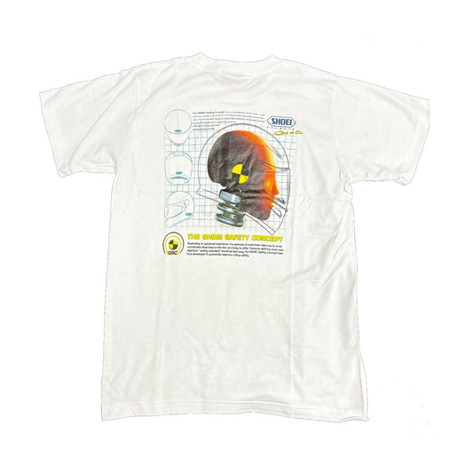 Shoei Helmets ‘Crash Test Dummy’ T-shirt White