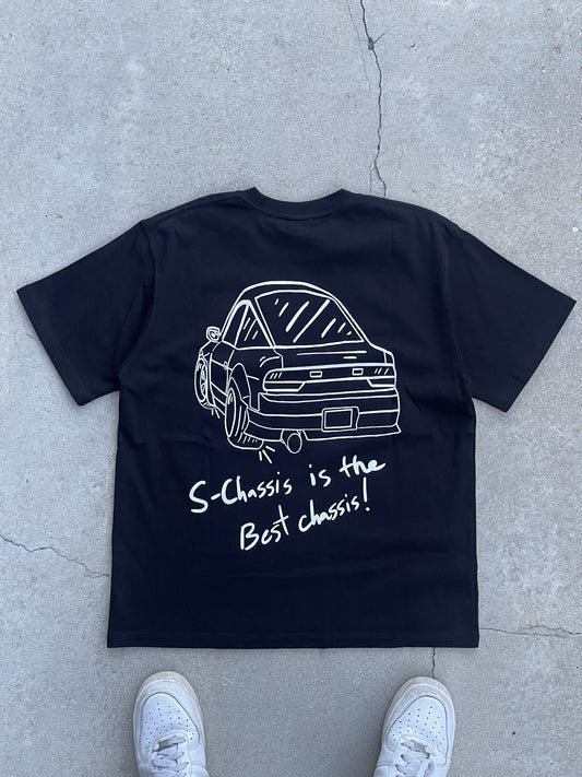 "S-chassis is the best chassis" Oversized Tee