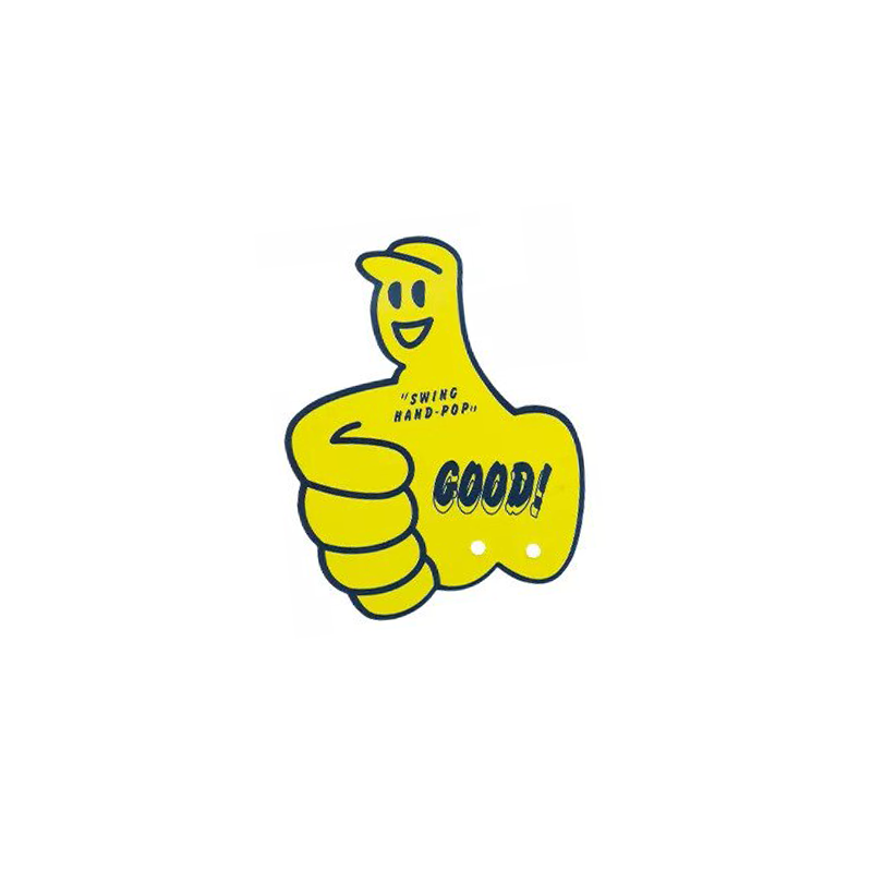 Swing Hand Pop Air Freshener (Yellow)