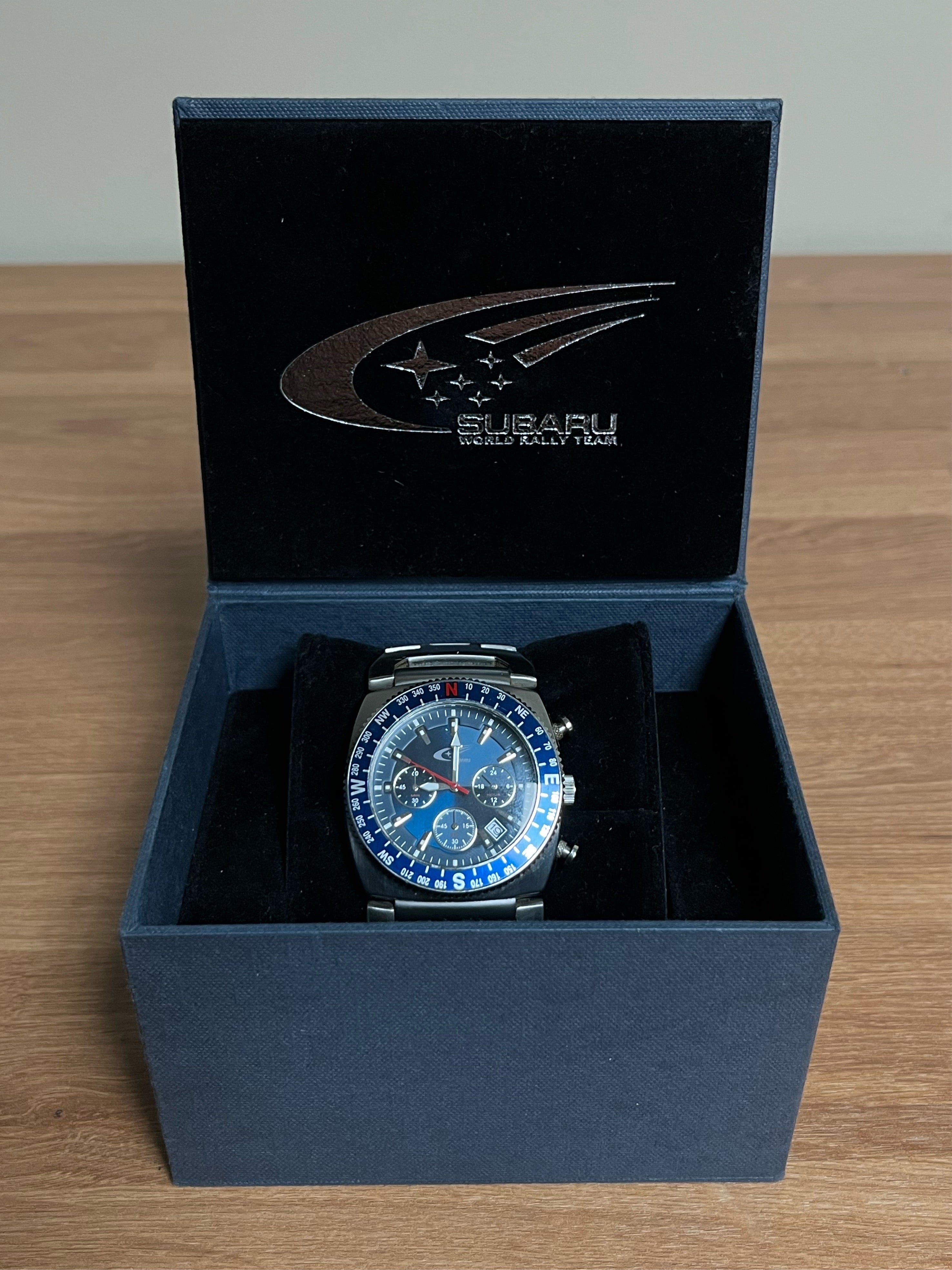 Subaru World Rally Team WRC Prodrive Chronograph Watch – Aikon Equipment